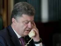 Порошенко по телефону обсудил с британским премьером ситуацию в Украине